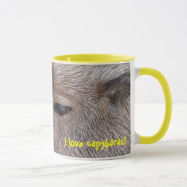 I Liebe Capybaras Tasse (Rechts)