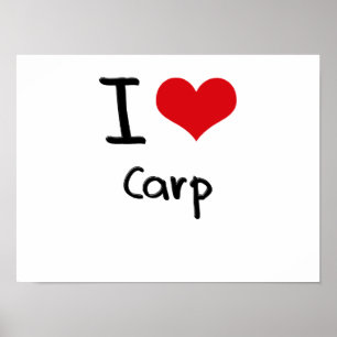 I Liebe Carp Poster