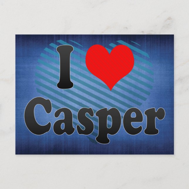 I Liebe Casper, Staaten Postkarte (Vorderseite)