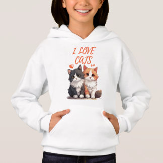 I LIEBE CATS HOODIE