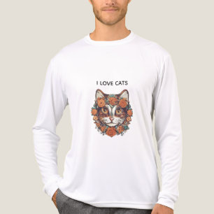 I LIEBE CATS PHANTASTISCH ART   KATZLOVERDESIGN Tri-Blend SHIRT