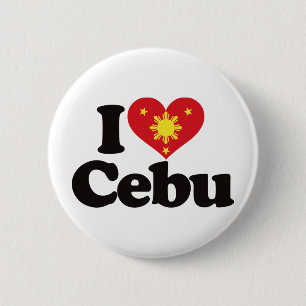 I Liebe Cebu Button