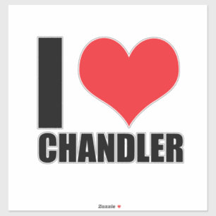 I Liebe Chandler Aufkleber