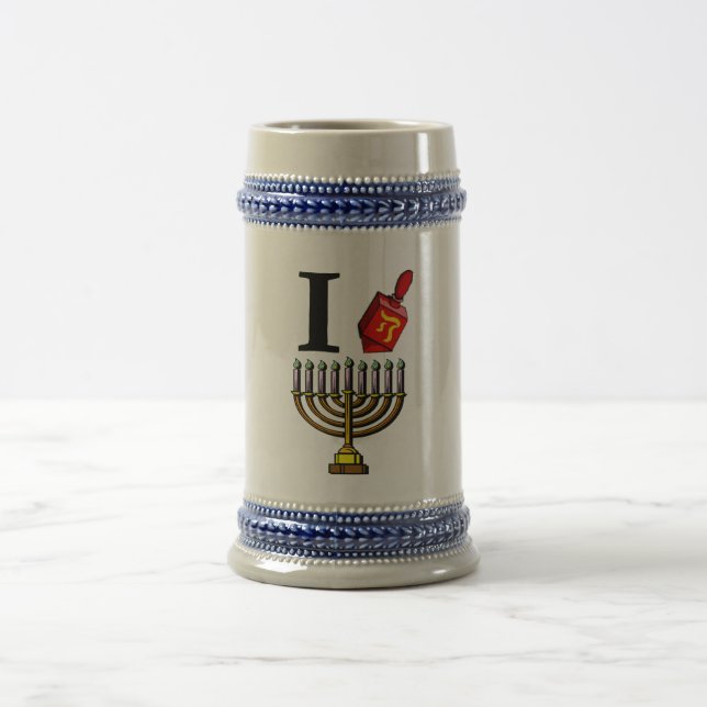I Liebe Chanukah Tasse (Mittel)