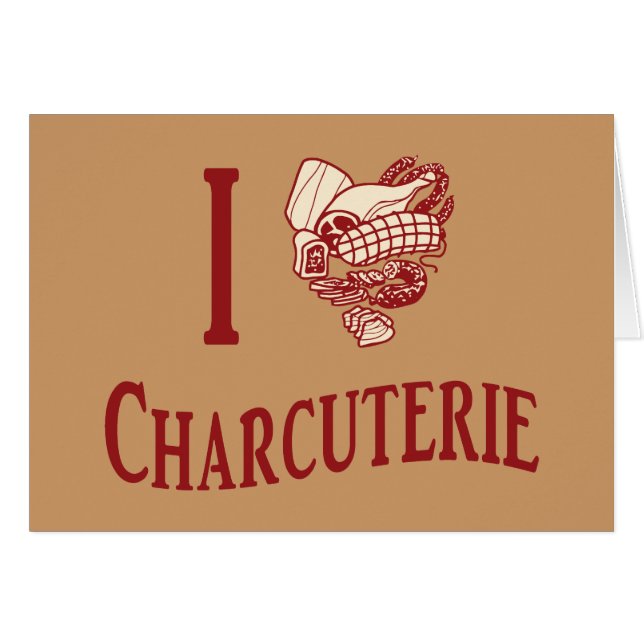 I Liebe Charcuterie (Vorderseite (Horizontal))