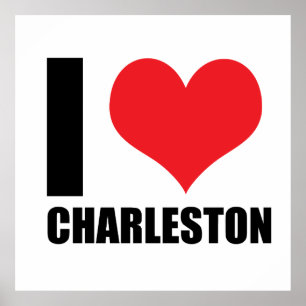 I Liebe Charleston Poster