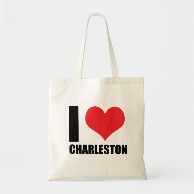 I Liebe Charleston Tragetasche (Vorne)