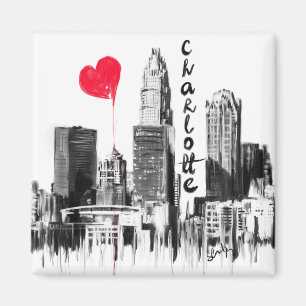 I Liebe Charlotte Magnet