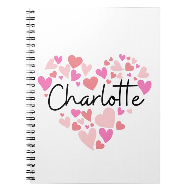 I Liebe Charlotte Notizblock (Vorderseite)