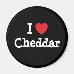I Liebe Cheddar T - Shirt Magnet