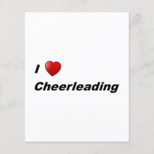 I Liebe Cheerleader Flyer