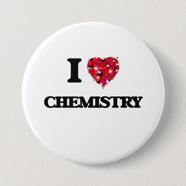 I Liebe-Chemie Button (Vorderseite)