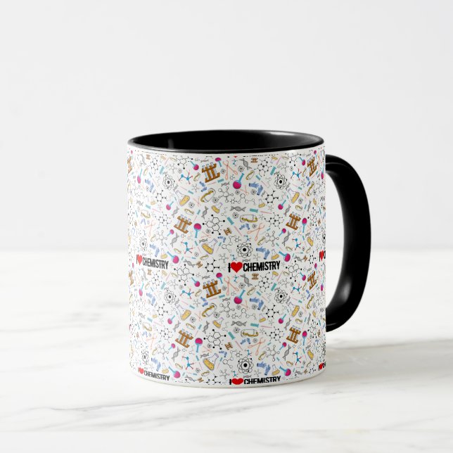 I Liebe Chemie Tasse (VorderseiteRechts)