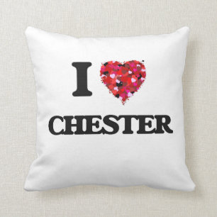 I Liebe Chester Kissen