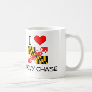 I Liebe Chevy Verfolgung Maryland Kaffeetasse