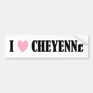 I LIEBE-CHEYENNE-AUTOAUFKLEBER AUTOAUFKLEBER