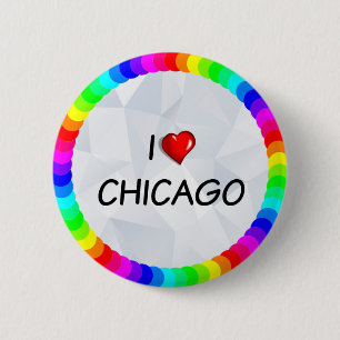I Liebe Chicago Button