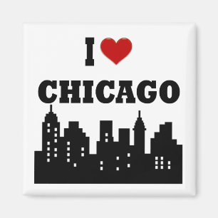 I Liebe Chicago Magnet