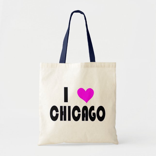 I Liebe Chicago Tragetasche (Vorne)