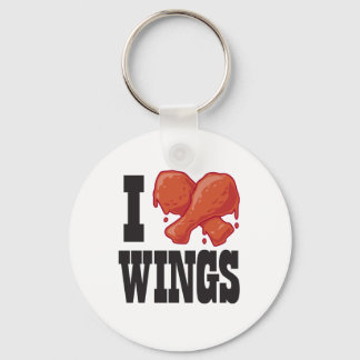 I Liebe Chicken Wings Schlüsselanhänger
