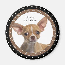 I Liebe Chihuahuas 2 Magnet