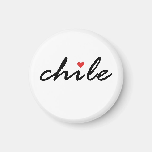 I LIEBE CHILE MAGNET (Vorne)