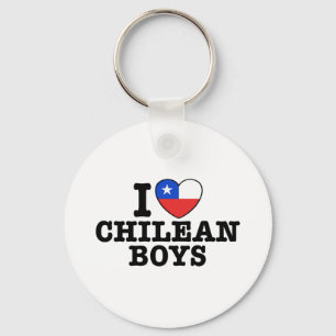 I Liebe Chilenische Jungen Schlüsselanhänger