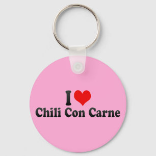 I Liebe-Chili-Betrug Carne Schlüsselanhänger