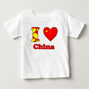I LIEBE CHINA BABY T-SHIRT