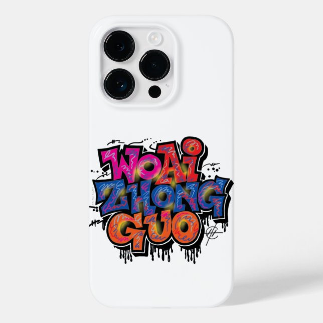 I LIEBE CHINA Case-Mate iPhone 14 PRO HÜLLE (Rückseite)