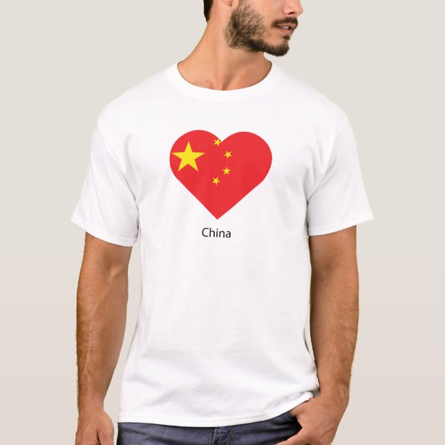 I LIEBE CHINA T-Shirt (Vorderseite)