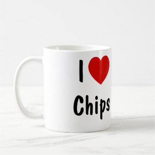 I Liebe Chips Kaffeetasse