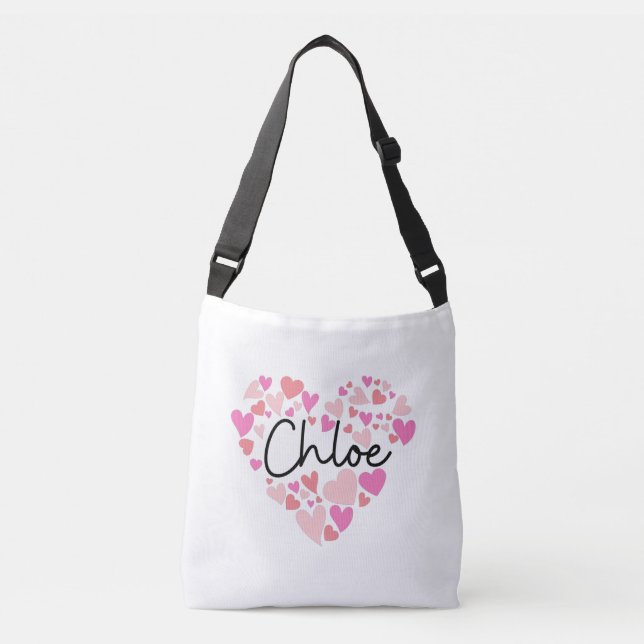 I Liebe Chloe Tragetaschen Mit Langen Trägern (Vorderseite)
