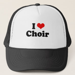 I Liebe-Chor-T-Shirt Truckerkappe
