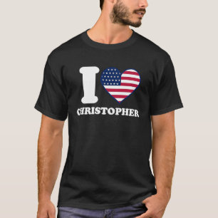 I Liebe Christopher I heart Christopher T-Shirt
