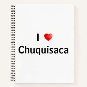 I Liebe Chuquisaca Notizbuch