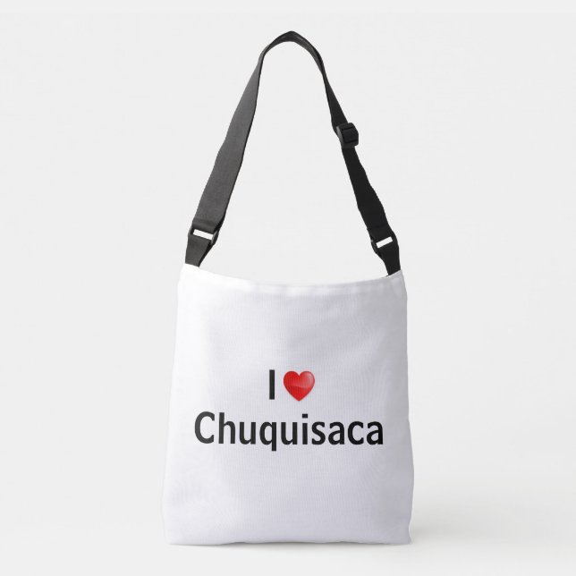 I Liebe Chuquisaca Tragetaschen Mit Langen Trägern (Vorderseite)