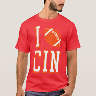I Liebe CIN Black T-Shirt