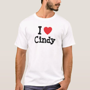 I Liebe Cindy-Herz-T - Shirt