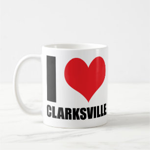 I Liebe Clarksville Kaffeetasse