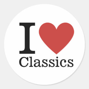 I ❤️ Liebe Classics STICKER