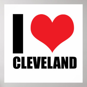 I Liebe Cleveland Poster