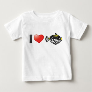 I Liebe Clown Triggerfish Baby T-shirt
