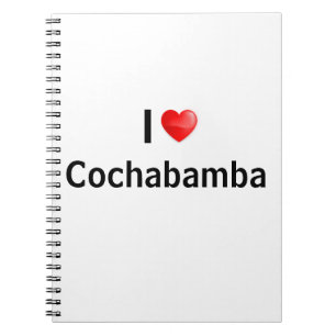 I Liebe Cochabamba Notizblock