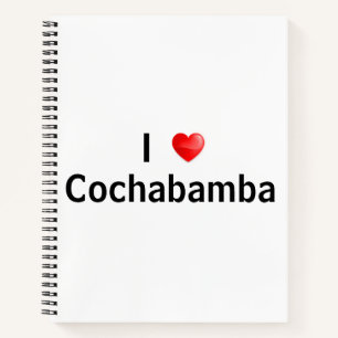 I Liebe Cochabamba Notizbuch