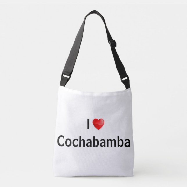 I Liebe Cochabamba Tragetaschen Mit Langen Trägern (Vorderseite)