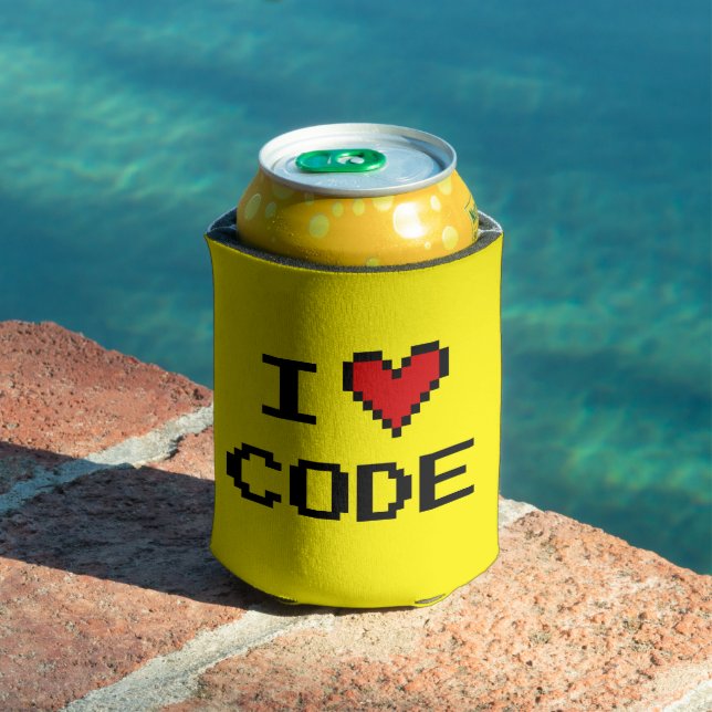 I Liebe-Code kann für Computerprogrammierer kühler Dosenkühler (In Situ Pool)