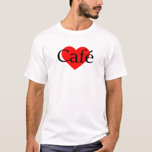I Liebe Coffee - Café Frankreich T-Shirt