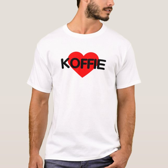 I Liebe Coffee - Koffie Niederlande T-Shirt (Vorderseite)