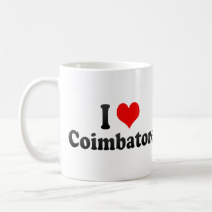I Liebe Coimbatore, Indien Kaffeetasse